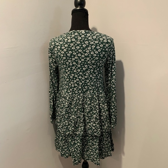 Wednesday's Girl Maternity Long Sleeve Smock Dress in Vintage Floral size 12 NWT - Picture 3 of 6